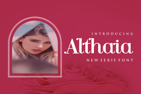 Althaia: A Bold Serif Font for Standout Branding Projects