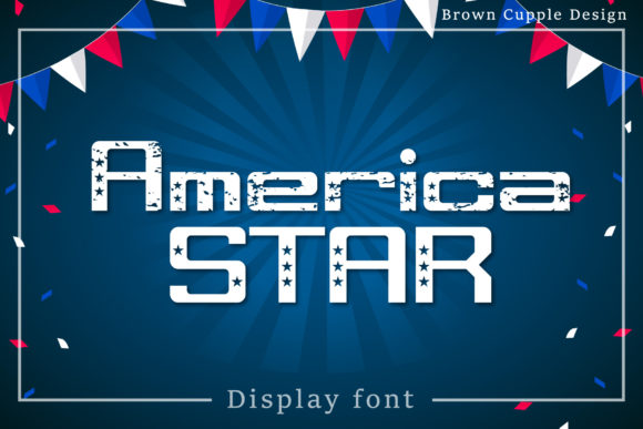 America Star: A Bold Decorative Typeface for Impactful Branding