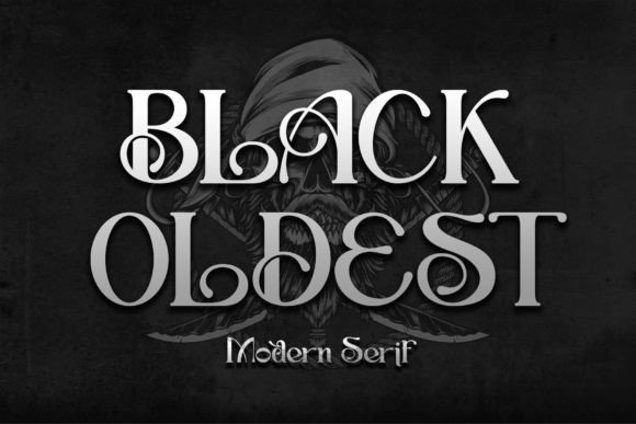 Black Oldest: The Serif Typeface for Timeless Craft Projects