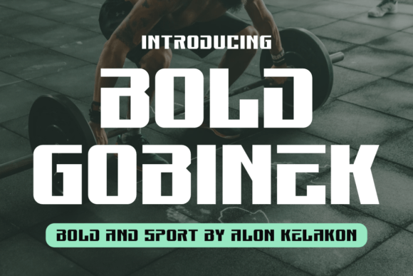 Bold Gobinek: The Sans Serif Typeface That Elevates Digital Branding