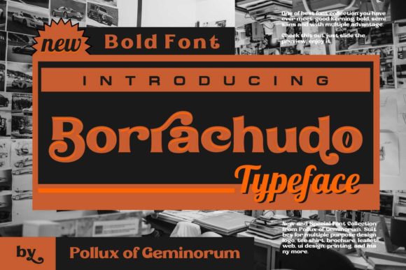 Borrachudo: The Bold Serif Typeface for Campaigns That Stop the Scroll