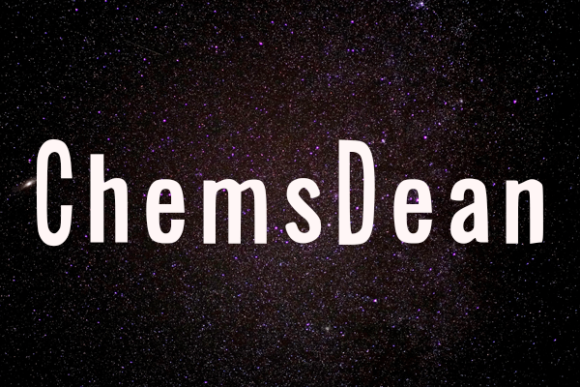 Chems Dean: A Bold Sans Serif Typeface for Modern Editorial Design