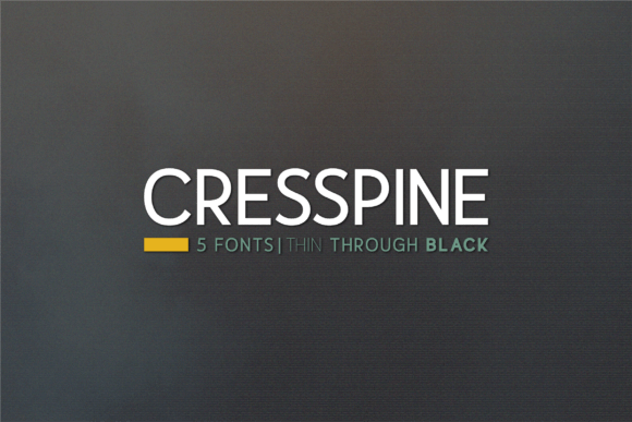 Cresspine: A Modern Sans Serif Typeface for Editorial Excellence