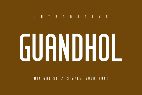 Guandhol Bold: A Premium Serif for Elegant Brand Identity
