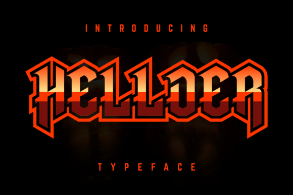 Hellder: The Bold Blackletter Typeface for Handmade Branding