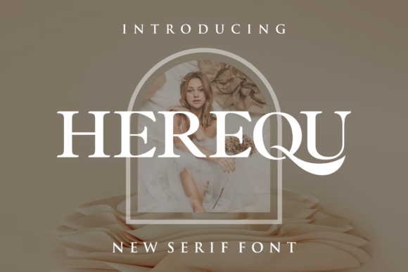 Herequ: A Bold Serif Typeface for Impactful Web Design