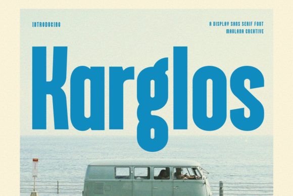 Karglos: The Bold Sans Serif Typeface for Modern Web Design