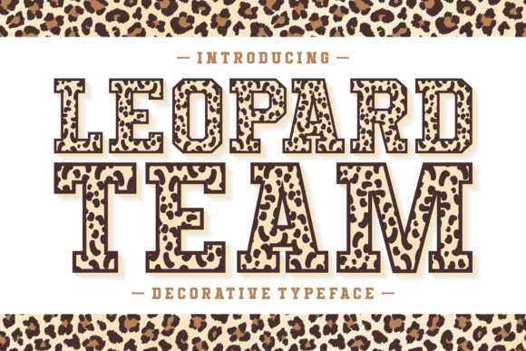 Leopard Team: A Wildly Elegant Typeface for Editorial Design