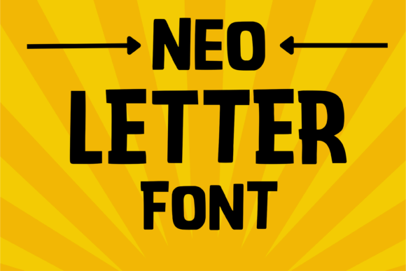 Neo Letter: The Bold Typeface That Elevates Real Branding Projects
