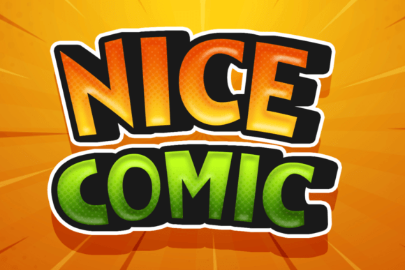 Nice Comic: The Playful Typeface That Elevates Small Business Branding