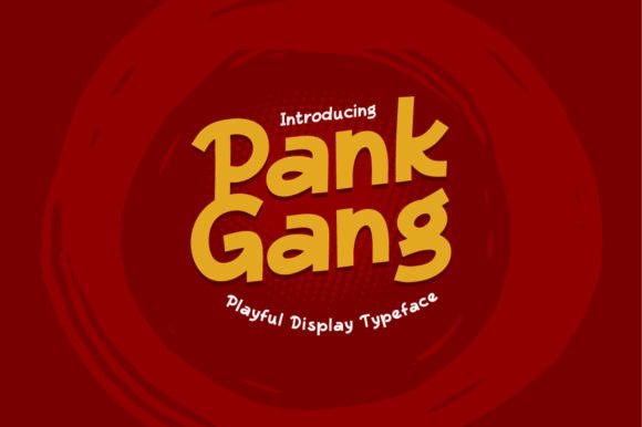 Pankgang: The Handwritten Font That Brings Your Brand to Life