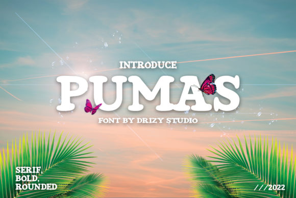 Pumas: The Bold Serif Typeface for Handmade Branding