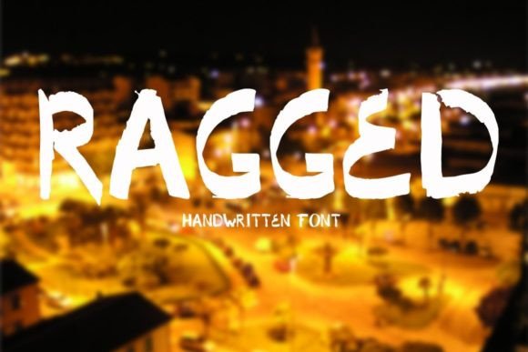 Ragged: The Bold Handwritten Typeface for Handmade Brands