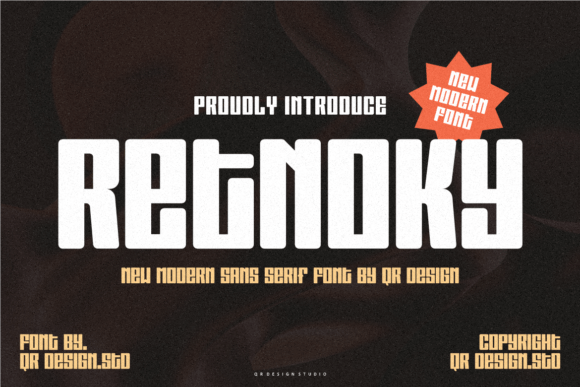 Retnoky: The Bold Display Typeface That Elevates Handmade Brands