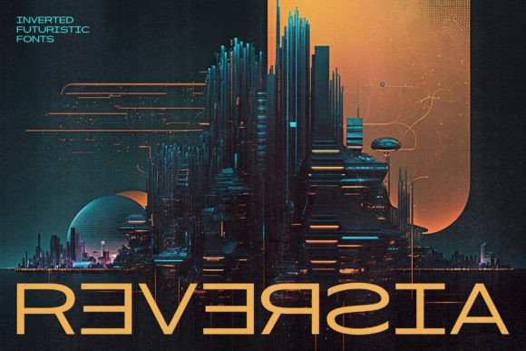 Reversia: The Futuristic Typeface That Redefines Modern Brand Identity