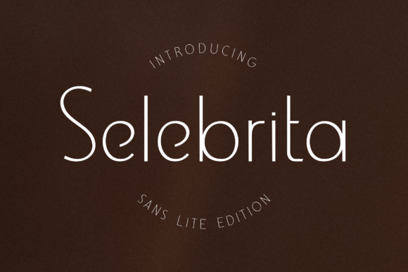 Selebrita Lite: The Bold Sans Serif Typeface for Modern Editorial Design