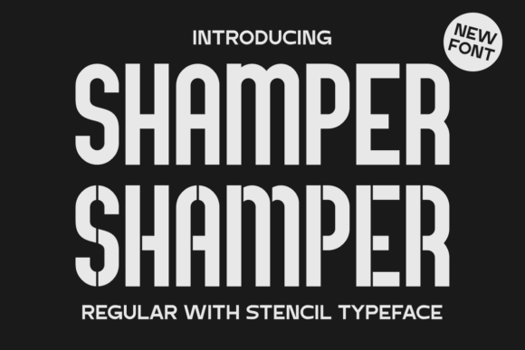 Shamper Typeface: A Modern Sans Serif for Digital Branding