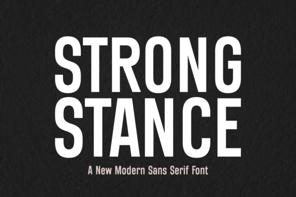 Strong Stance: The Bold Typeface for Scroll-Stopping Campaigns