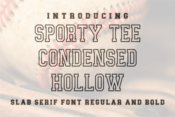 Why Sporty Tee Condensed Hollow Is the Perfect Typeface for Your Brand