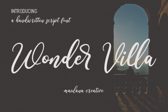 Wonder Villa: The Premium Script Font for Scroll-Stopping Campaigns