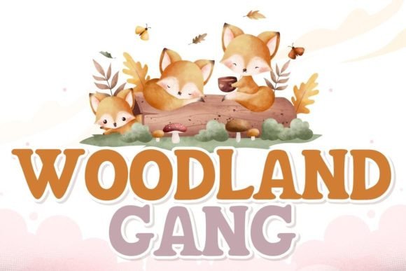 Woodland Gang: A Script Typeface for Authentic Editorial Design