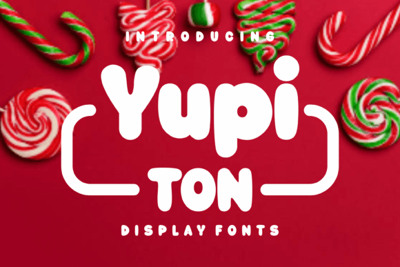 Yupi Ton: A Playful Display Font for Joyful Branding Projects