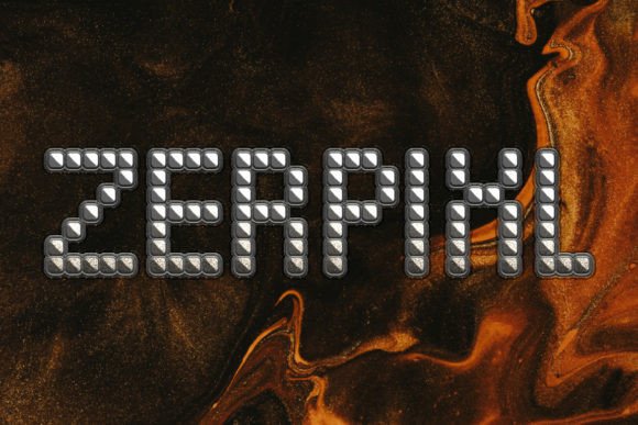 Zerpixl: The Pixelated Display Font for Bold Campaigns